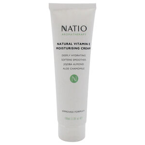 Natural Vitamin E Moisturising Cream by Natio for Women 3.3 oz Cream
